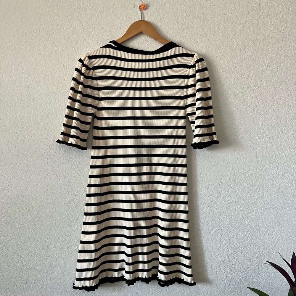 NWT Zara Knit The Knitwear Collection Ribbed Dress Size Small - Picture 8 of 10